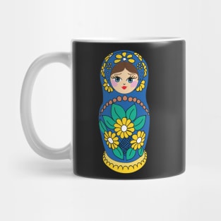 Matryoshka, Nesting doll, russian doll, cute doll Mug